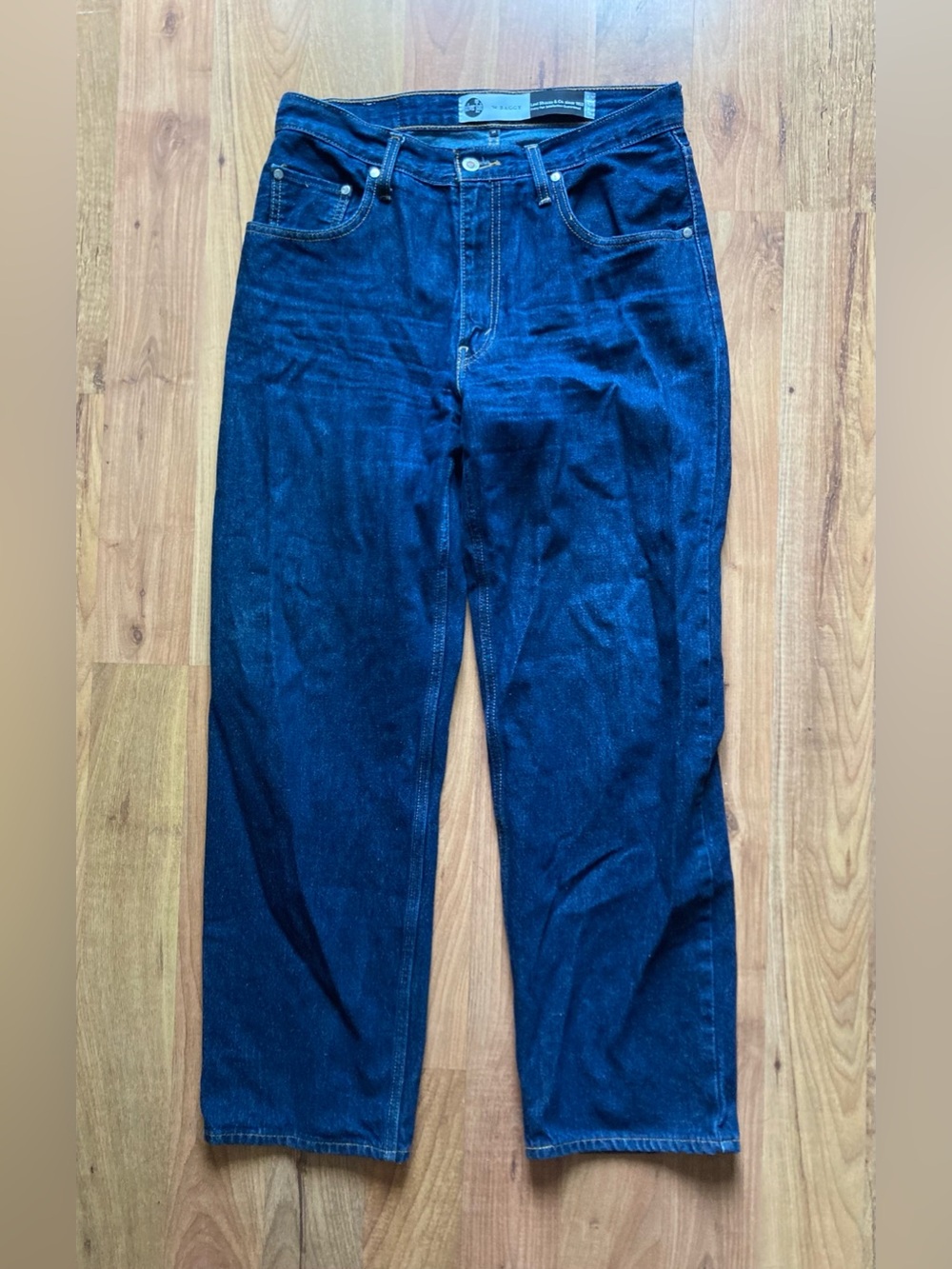 Levi’s Silver Tab 94 Baggy Medium Dark Wash Blue Jeans Mens 29x31 Modern CW0322